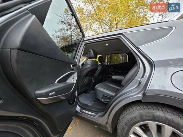 Сірий Хендай Санта Фе, об'ємом двигуна 2.2 л та пробігом 201 тис. км за 21500 $, фото 13 на Automoto.ua