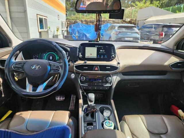 Сірий Хендай Санта Фе, об'ємом двигуна 2 л та пробігом 93 тис. км за 22500 $, фото 7 на Automoto.ua