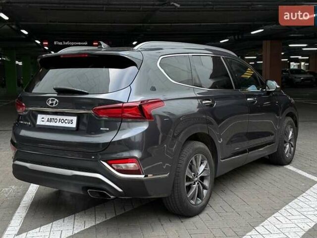 Серый Хендай Санта Фе, объемом двигателя 2.36 л и пробегом 111 тыс. км за 26990 $, фото 6 на Automoto.ua