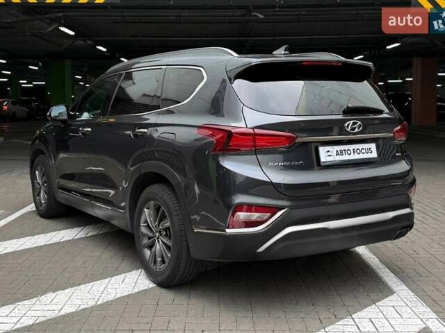 Серый Хендай Санта Фе, объемом двигателя 2.36 л и пробегом 111 тыс. км за 26990 $, фото 4 на Automoto.ua