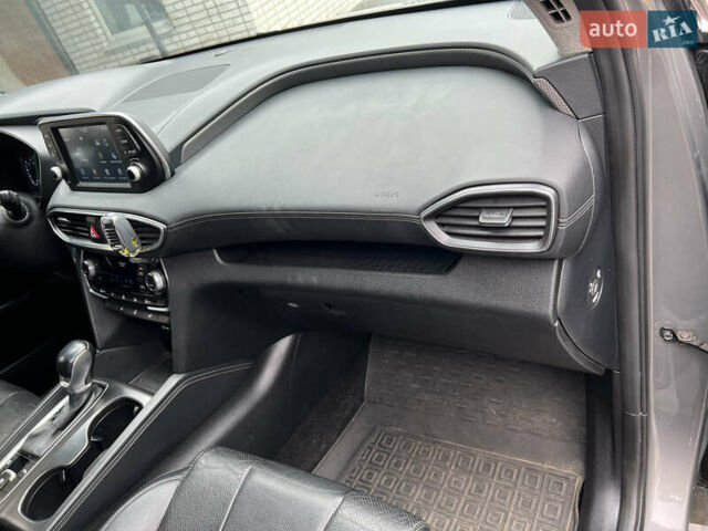 Серый Хендай Санта Фе, объемом двигателя 2.2 л и пробегом 95 тыс. км за 25999 $, фото 22 на Automoto.ua