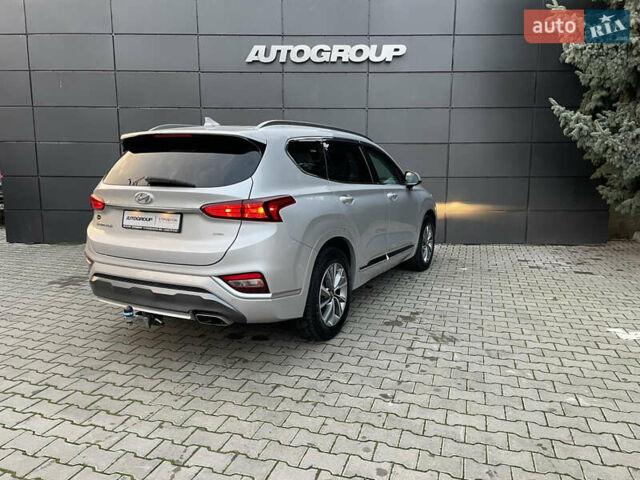 Серый Хендай Санта Фе, объемом двигателя 2.36 л и пробегом 21 тыс. км за 23900 $, фото 6 на Automoto.ua