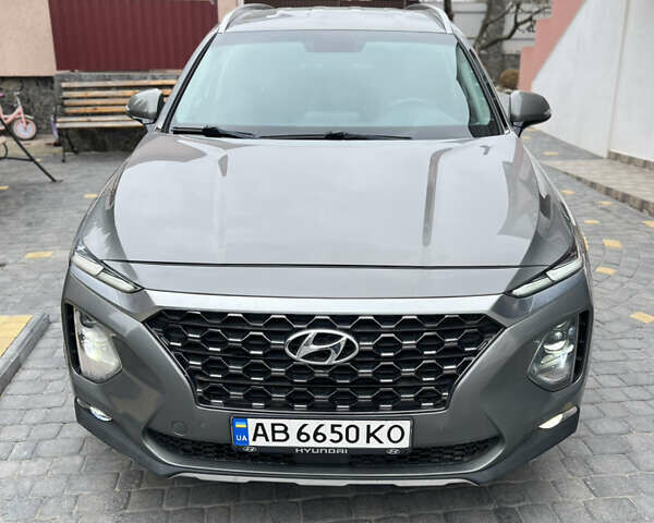 Серый Хендай Санта Фе, объемом двигателя 2.2 л и пробегом 95 тыс. км за 25999 $, фото 56 на Automoto.ua