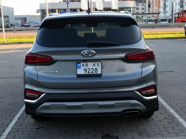 Сірий Хендай Санта Фе, об'ємом двигуна 2.4 л та пробігом 63 тис. км за 21600 $, фото 5 на Automoto.ua