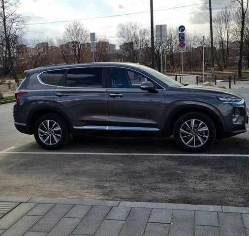 Сірий Хендай Санта Фе, об'ємом двигуна 2.2 л та пробігом 124 тис. км за 19500 $, фото 4 на Automoto.ua