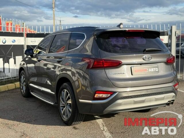 Серый Хендай Санта Фе, объемом двигателя 2 л и пробегом 198 тыс. км за 25000 $, фото 3 на Automoto.ua