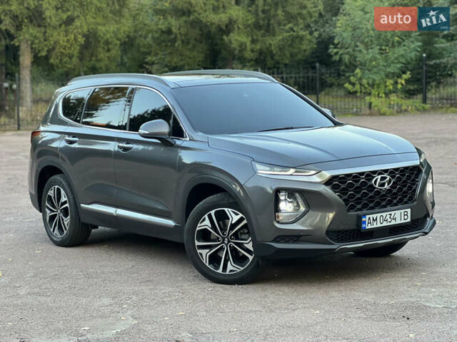 Сірий Хендай Санта Фе, об'ємом двигуна 2.2 л та пробігом 125 тис. км за 33500 $, фото 1 на Automoto.ua