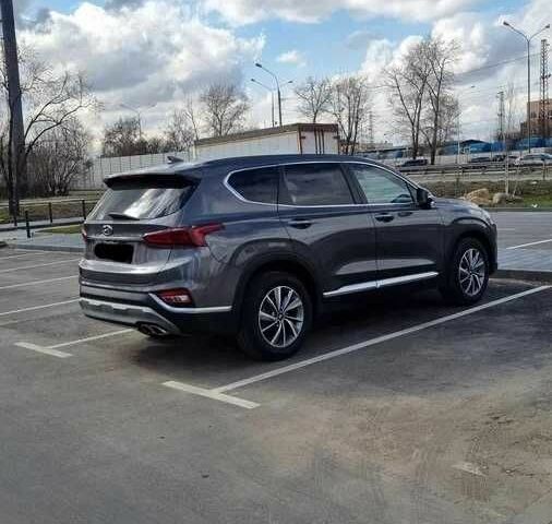 Сірий Хендай Санта Фе, об'ємом двигуна 2.2 л та пробігом 124 тис. км за 19500 $, фото 3 на Automoto.ua