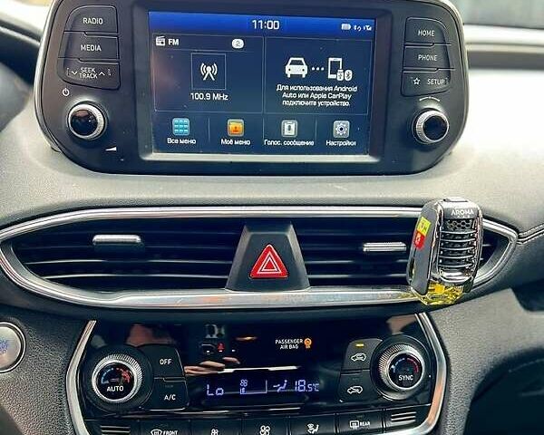 Серый Хендай Санта Фе, объемом двигателя 2.2 л и пробегом 95 тыс. км за 26950 $, фото 3 на Automoto.ua