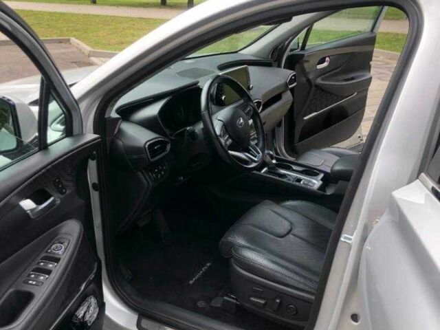 Сірий Хендай Санта Фе, об'ємом двигуна 2 л та пробігом 150 тис. км за 14500 $, фото 18 на Automoto.ua