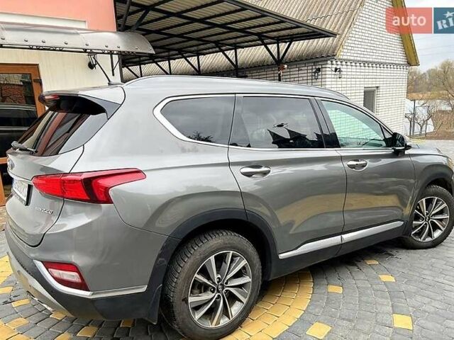 Серый Хендай Санта Фе, объемом двигателя 2.2 л и пробегом 95 тыс. км за 25999 $, фото 12 на Automoto.ua