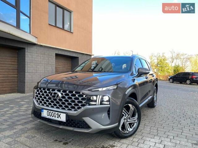 Серый Хендай Санта Фе, объемом двигателя 2.2 л и пробегом 153 тыс. км за 29400 $, фото 1 на Automoto.ua