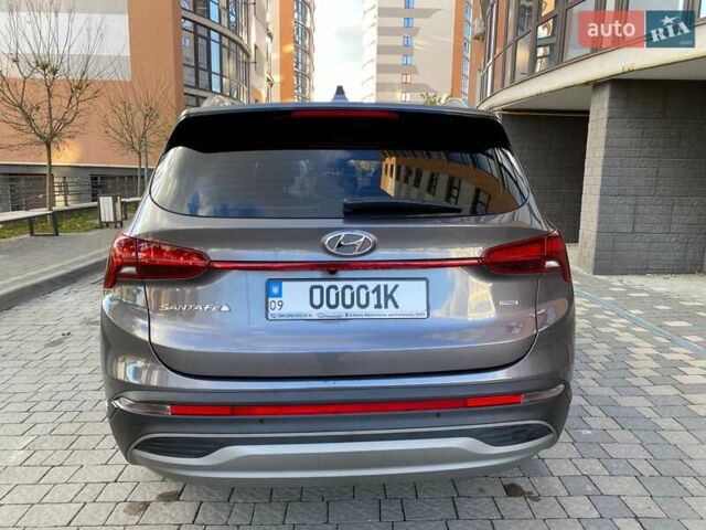 Серый Хендай Санта Фе, объемом двигателя 2.2 л и пробегом 153 тыс. км за 29400 $, фото 16 на Automoto.ua