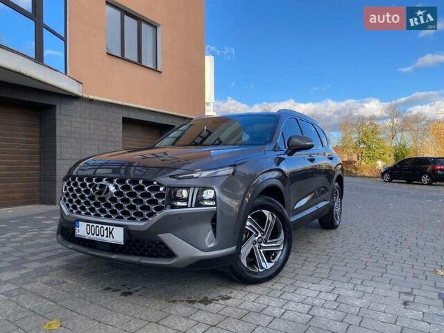 Серый Хендай Санта Фе, объемом двигателя 2.2 л и пробегом 153 тыс. км за 29400 $, фото 3 на Automoto.ua