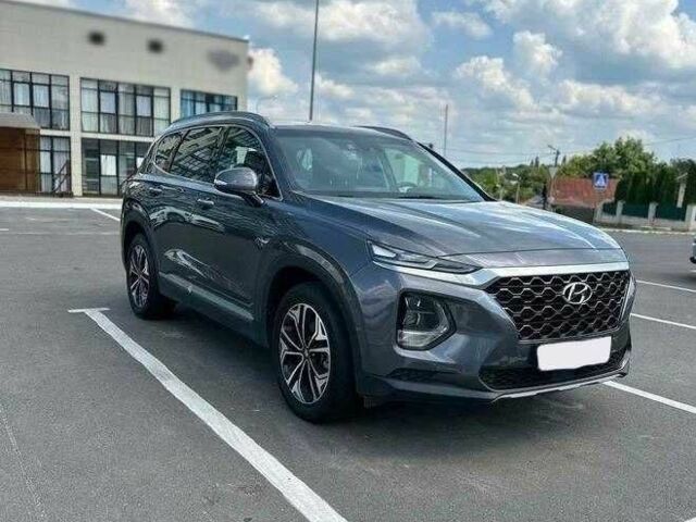 Серый Хендай Санта Фе, объемом двигателя 2 л и пробегом 95 тыс. км за 20000 $, фото 1 на Automoto.ua