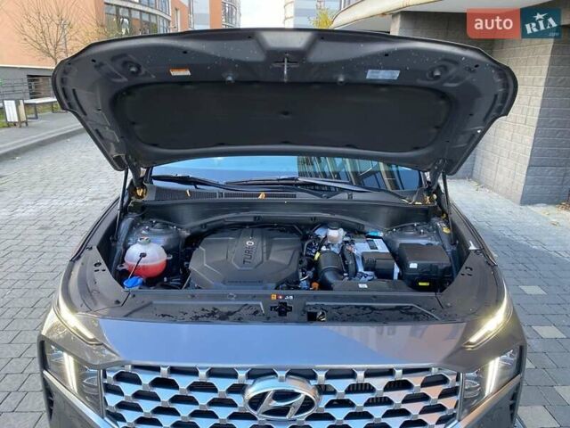 Серый Хендай Санта Фе, объемом двигателя 2.2 л и пробегом 153 тыс. км за 29400 $, фото 93 на Automoto.ua