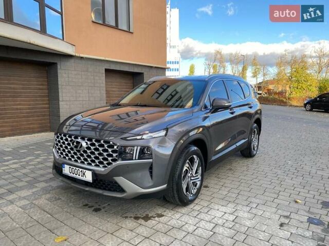 Серый Хендай Санта Фе, объемом двигателя 2.2 л и пробегом 153 тыс. км за 29400 $, фото 5 на Automoto.ua