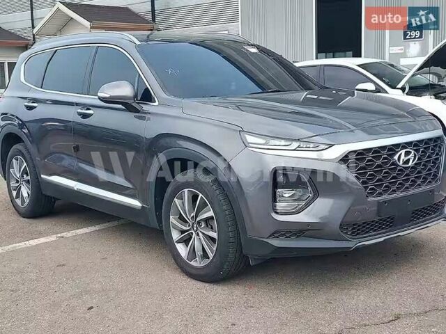 Сірий Хендай Санта Фе, об'ємом двигуна 2 л та пробігом 90 тис. км за 12900 $, фото 7 на Automoto.ua