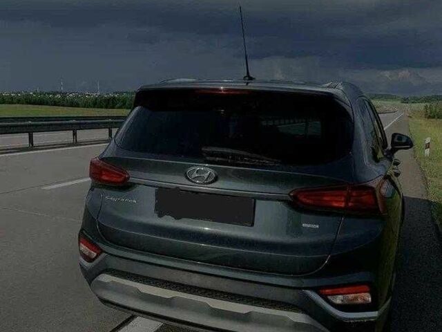 Сірий Хендай Санта Фе, об'ємом двигуна 2.4 л та пробігом 45 тис. км за 19500 $, фото 2 на Automoto.ua