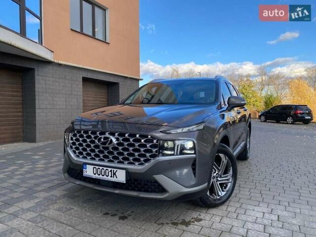 Серый Хендай Санта Фе, объемом двигателя 2.2 л и пробегом 153 тыс. км за 29400 $, фото 4 на Automoto.ua
