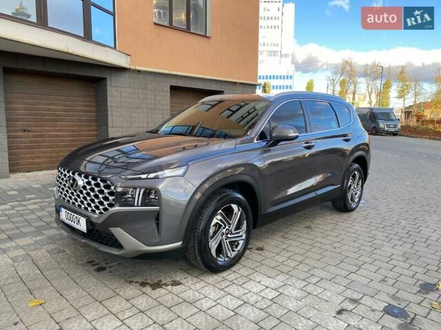 Серый Хендай Санта Фе, объемом двигателя 2.2 л и пробегом 153 тыс. км за 29400 $, фото 6 на Automoto.ua