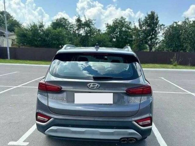 Серый Хендай Санта Фе, объемом двигателя 2 л и пробегом 95 тыс. км за 20000 $, фото 12 на Automoto.ua