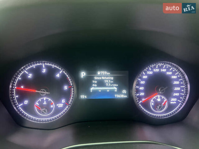 Серый Хендай Санта Фе, объемом двигателя 2.15 л и пробегом 73 тыс. км за 32900 $, фото 7 на Automoto.ua