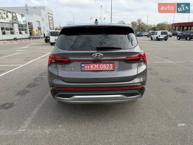 Серый Хендай Санта Фе, объемом двигателя 2.15 л и пробегом 114 тыс. км за 31800 $, фото 5 на Automoto.ua