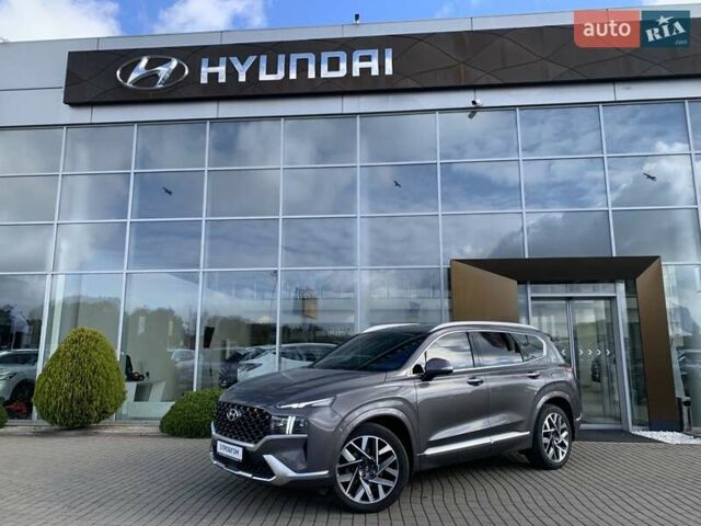 Серый Хендай Санта Фе, объемом двигателя 2.15 л и пробегом 34 тыс. км за 38500 $, фото 3 на Automoto.ua
