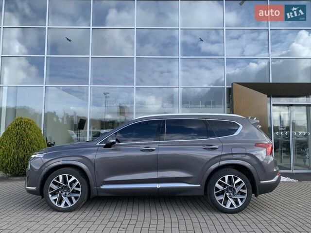 Серый Хендай Санта Фе, объемом двигателя 2.15 л и пробегом 34 тыс. км за 38500 $, фото 5 на Automoto.ua