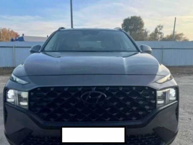 Серый Хендай Санта Фе, объемом двигателя 2.2 л и пробегом 124 тыс. км за 26400 $, фото 2 на Automoto.ua