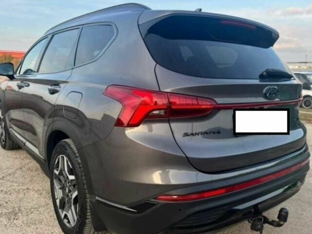 Серый Хендай Санта Фе, объемом двигателя 2.2 л и пробегом 124 тыс. км за 26400 $, фото 4 на Automoto.ua