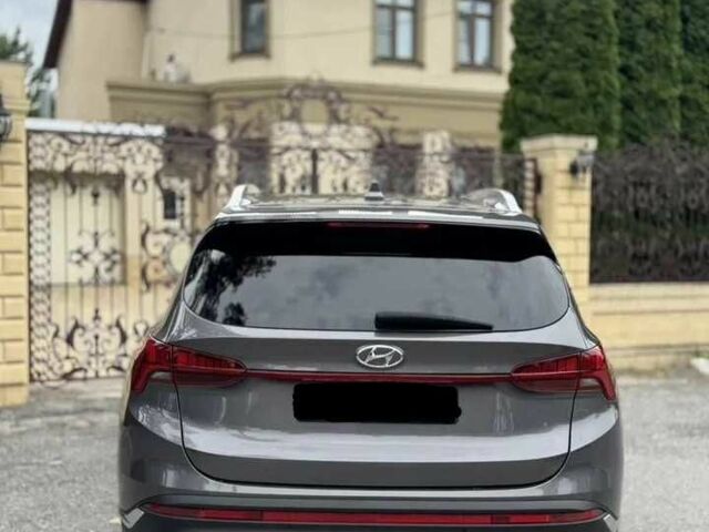 Серый Хендай Санта Фе, объемом двигателя 2.2 л и пробегом 54 тыс. км за 14200 $, фото 3 на Automoto.ua