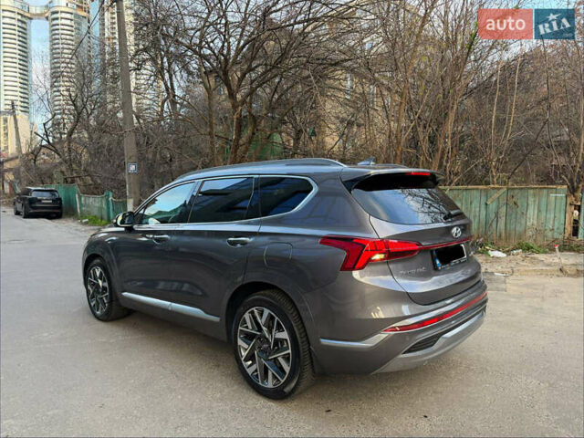 Серый Хендай Санта Фе, объемом двигателя 2.15 л и пробегом 44 тыс. км за 40500 $, фото 9 на Automoto.ua