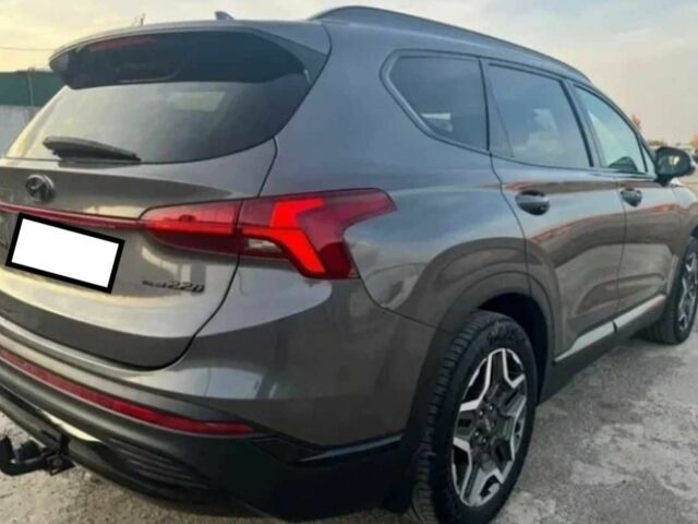 Серый Хендай Санта Фе, объемом двигателя 2.2 л и пробегом 124 тыс. км за 26400 $, фото 5 на Automoto.ua