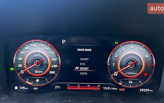 Серый Хендай Санта Фе, объемом двигателя 1.6 л и пробегом 29 тыс. км за 37999 $, фото 15 на Automoto.ua