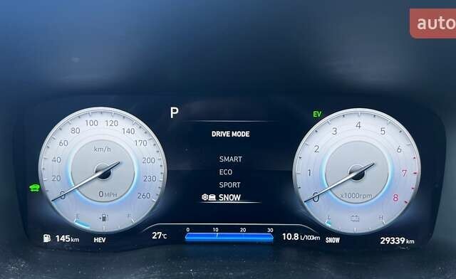 Серый Хендай Санта Фе, объемом двигателя 1.6 л и пробегом 29 тыс. км за 37999 $, фото 16 на Automoto.ua