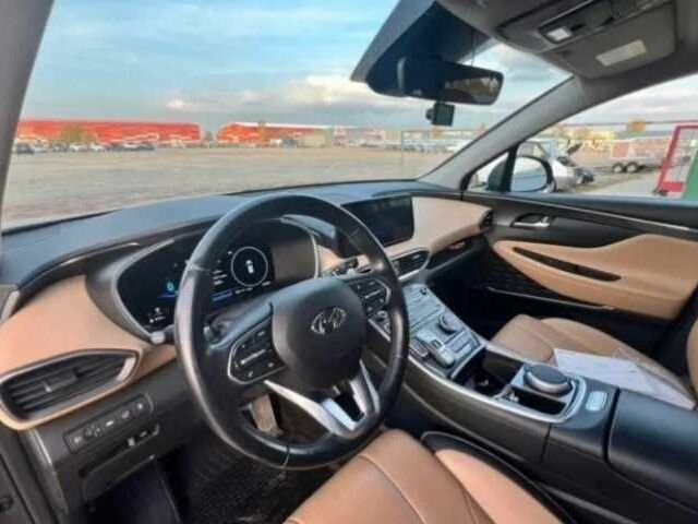 Серый Хендай Санта Фе, объемом двигателя 2.2 л и пробегом 124 тыс. км за 26400 $, фото 7 на Automoto.ua