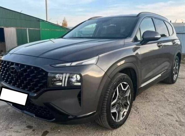 Серый Хендай Санта Фе, объемом двигателя 2.2 л и пробегом 124 тыс. км за 26400 $, фото 1 на Automoto.ua