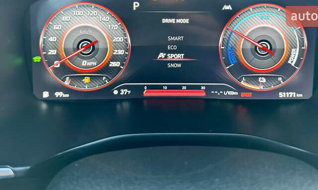 Серый Хендай Санта Фе, объемом двигателя 1.6 л и пробегом 51 тыс. км за 37900 $, фото 35 на Automoto.ua