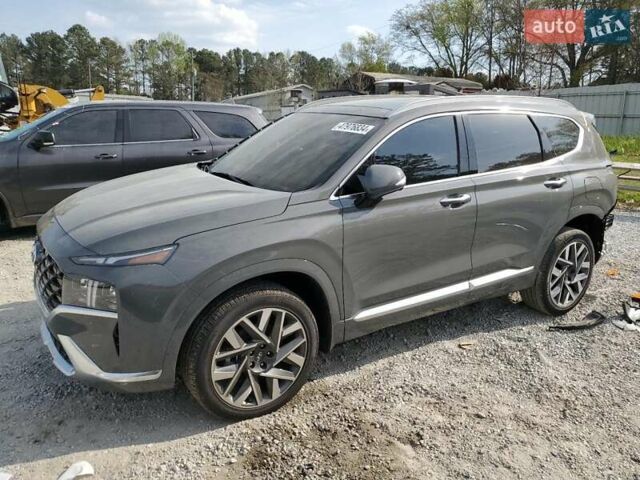 Сірий Хендай Санта Фе, об'ємом двигуна 2.5 л та пробігом 2 тис. км за 15248 $, фото 2 на Automoto.ua