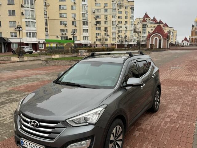 Серый Хендай Санта Фе, объемом двигателя 2.2 л и пробегом 158 тыс. км за 17000 $, фото 1 на Automoto.ua