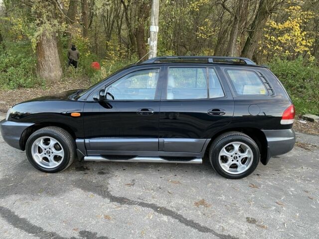 Синий Хендай Санта Фе, объемом двигателя 2.4 л и пробегом 145 тыс. км за 3900 $, фото 3 на Automoto.ua