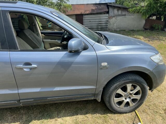 Синий Хендай Санта Фе, объемом двигателя 2.2 л и пробегом 265 тыс. км за 3500 $, фото 5 на Automoto.ua