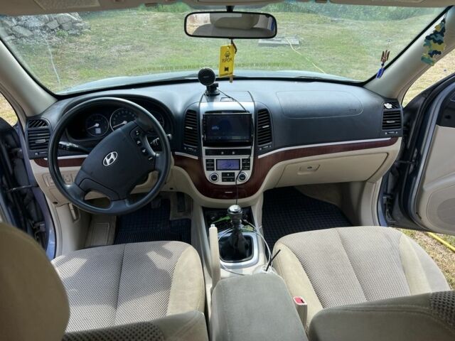 Синий Хендай Санта Фе, объемом двигателя 2.2 л и пробегом 265 тыс. км за 3500 $, фото 6 на Automoto.ua