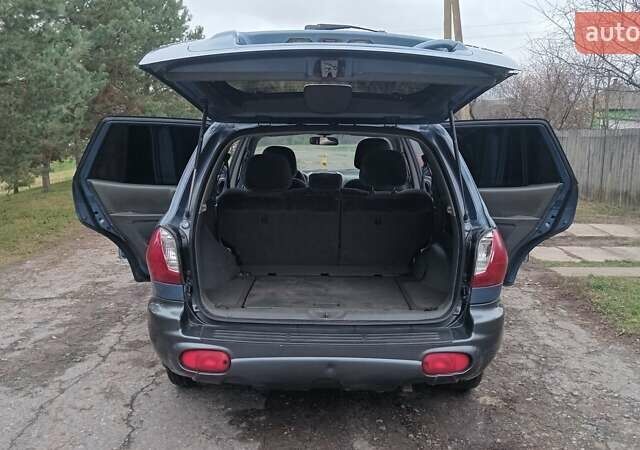 Синий Хендай Санта Фе, объемом двигателя 2.66 л и пробегом 300 тыс. км за 2350 $, фото 11 на Automoto.ua