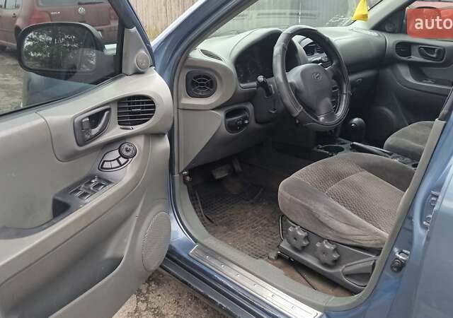 Синий Хендай Санта Фе, объемом двигателя 2.66 л и пробегом 300 тыс. км за 2350 $, фото 6 на Automoto.ua