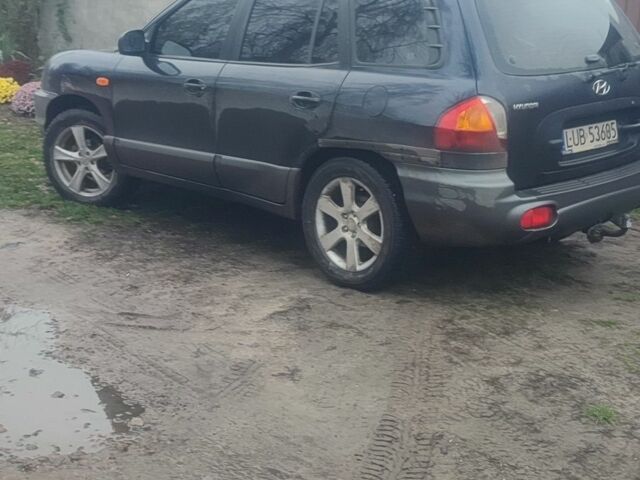 Синий Хендай Санта Фе, объемом двигателя 2 л и пробегом 253 тыс. км за 2952 $, фото 3 на Automoto.ua