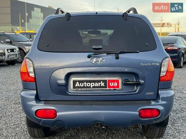 Синий Хендай Санта Фе, объемом двигателя 2 л и пробегом 232 тыс. км за 6890 $, фото 7 на Automoto.ua