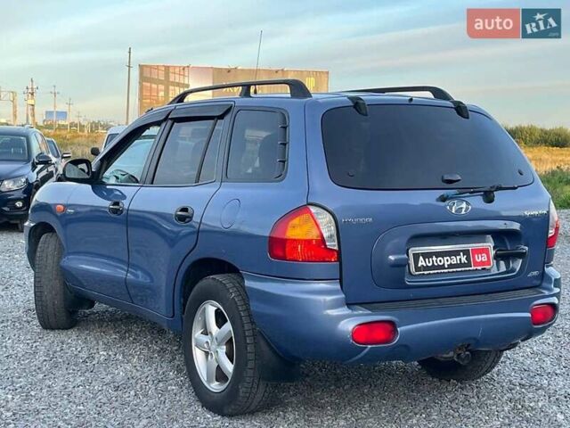 Синий Хендай Санта Фе, объемом двигателя 2 л и пробегом 232 тыс. км за 6890 $, фото 6 на Automoto.ua
